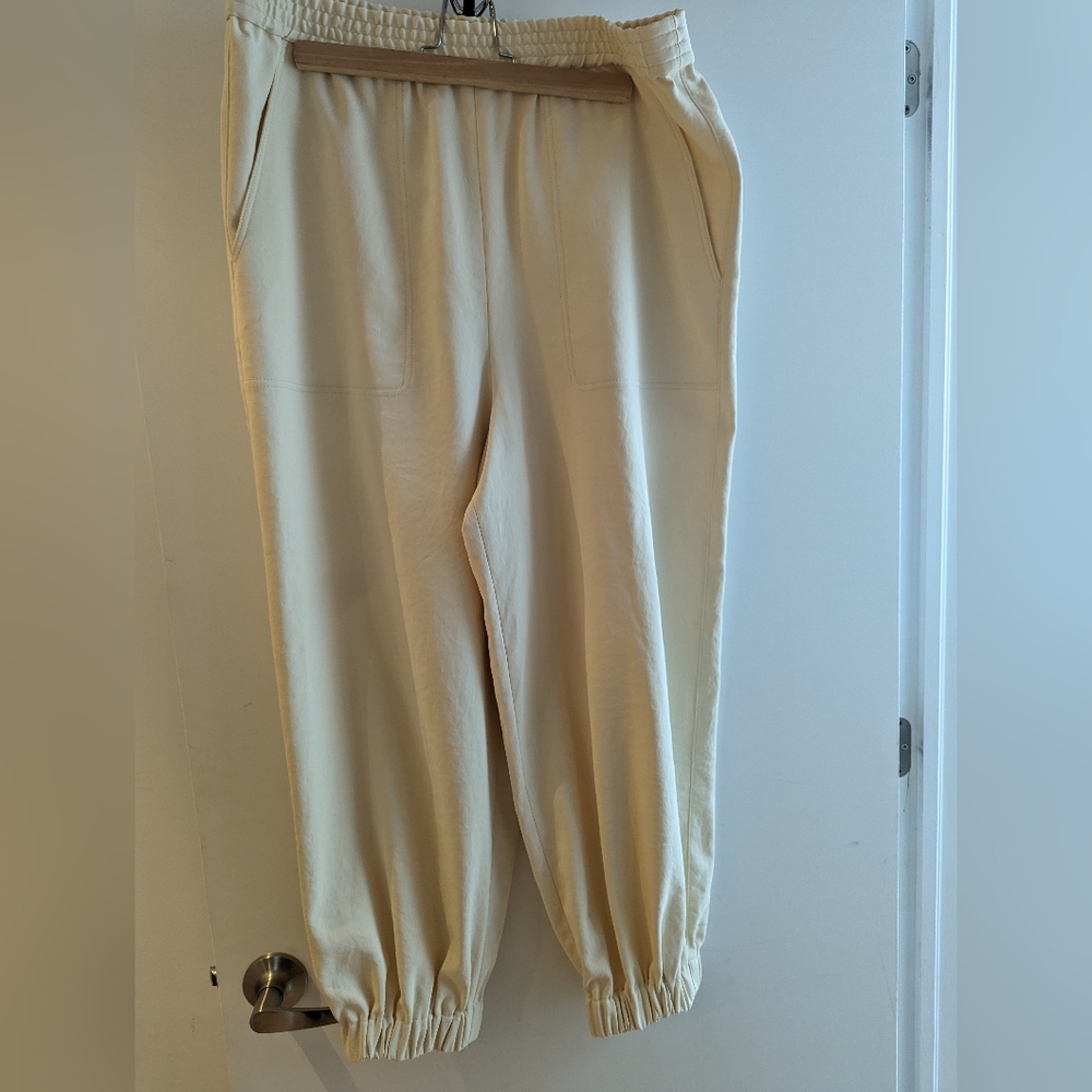 TIBI chalky drape joggers s.L